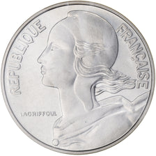 Coin, France, Marianne, 20 Centimes, 1972, Paris, Piéfort, MS(65-70), Silver