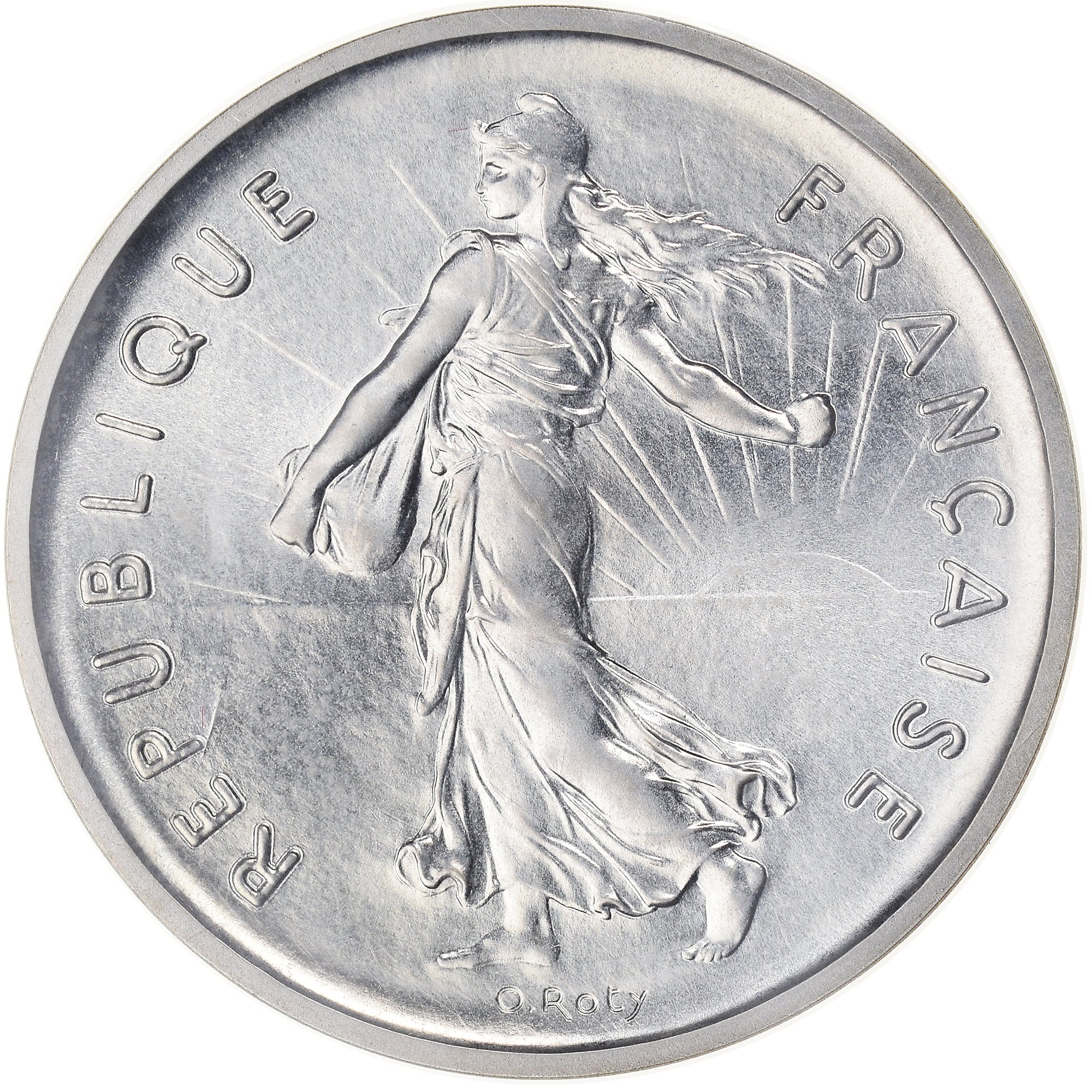 Coin, France, Semeuse, 5 Francs, 1972, Paris, Piéfort, MS(65-70), Silver