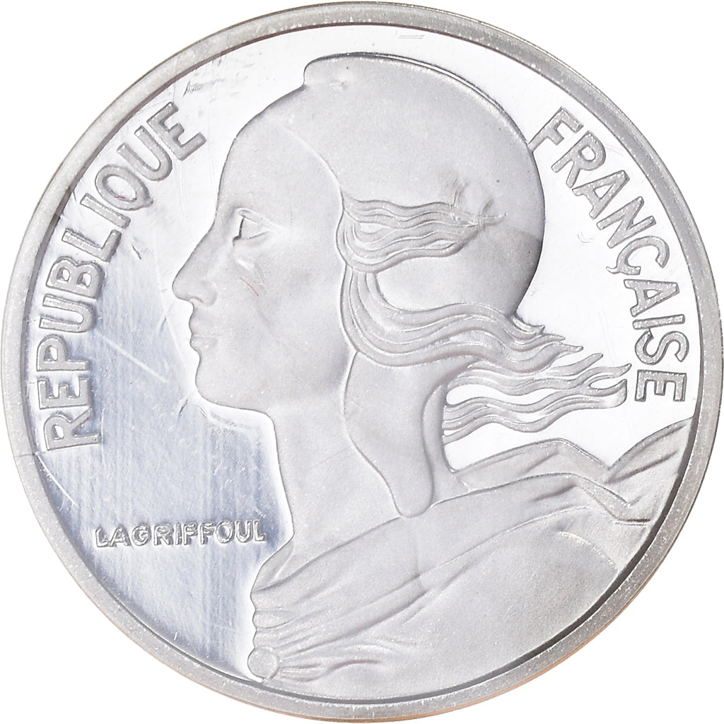 Monnaie, France, Marianne, 5 Centimes, 1985, Paris, Piéfort, FDC, Argent