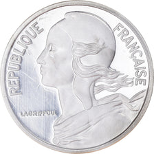 Monnaie, France, Marianne, 5 Centimes, 1985, Paris, Piéfort, FDC, Argent