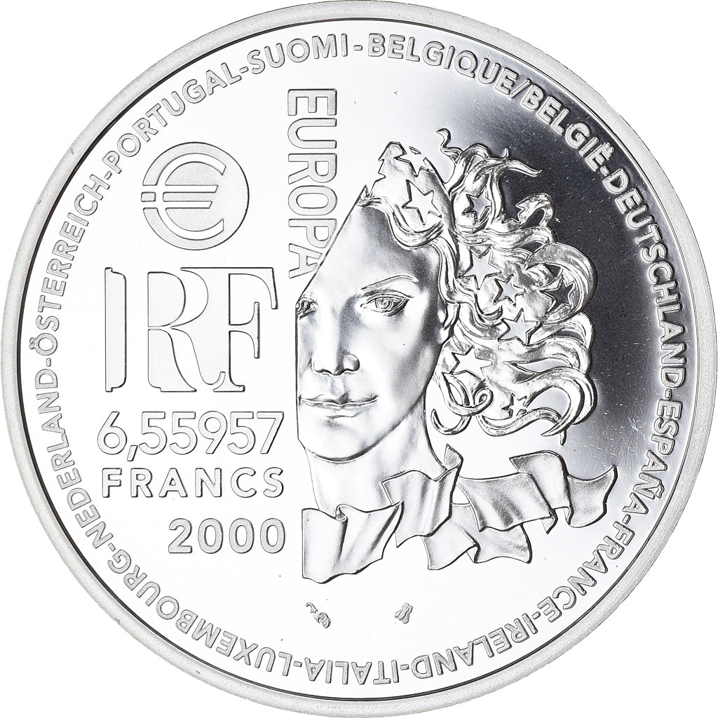 Monnaie, France, Europa - L'art moderne, 6.55957 Francs, 2000, Paris, Proof