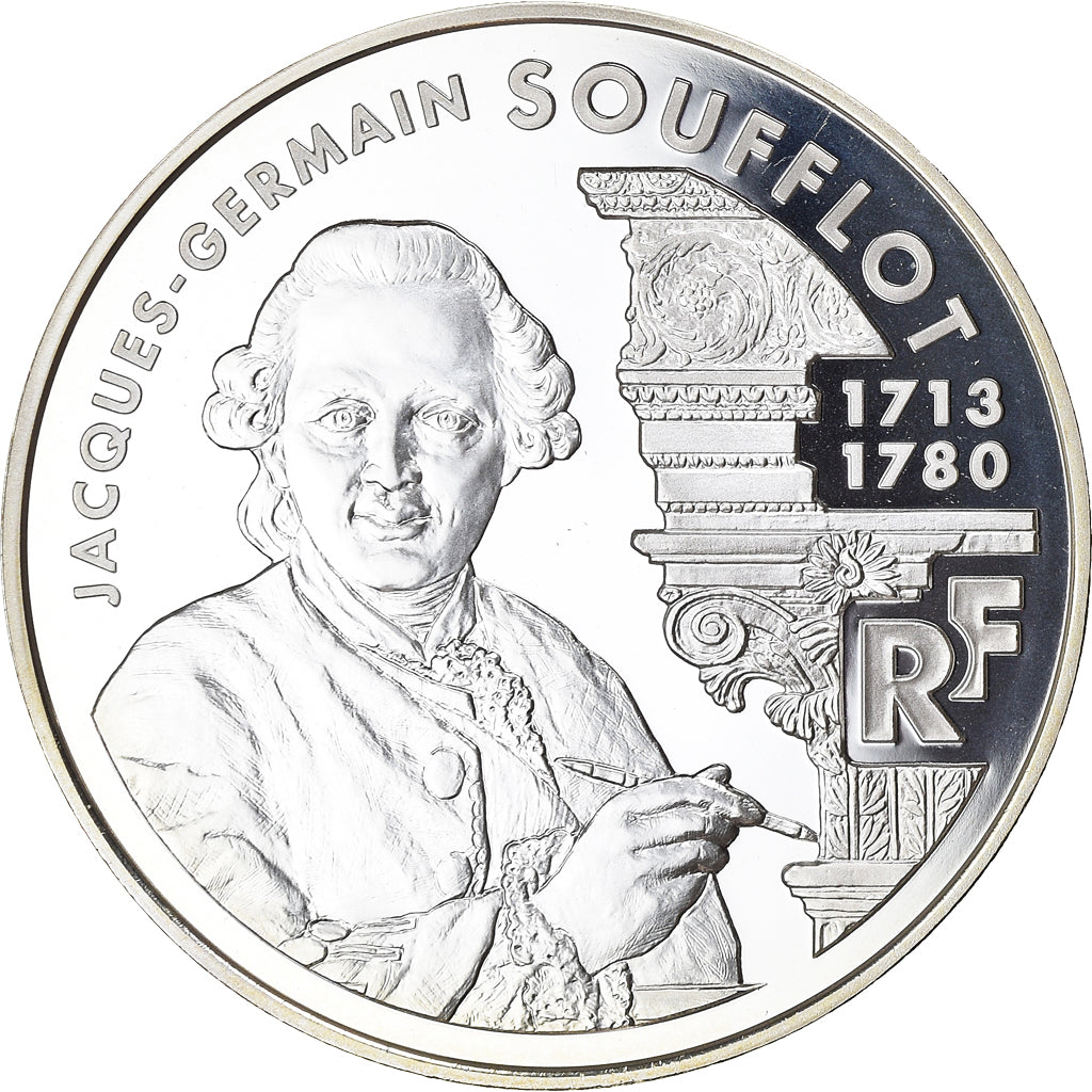 Coin, France, Soufflot, 100 Francs, 2000, Paris, Proof, MS(65-70), Silver