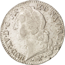 Francia, Louis XV, Écu au bandeau, 1766, Bayonne, MB+, Argento, KM:512.12