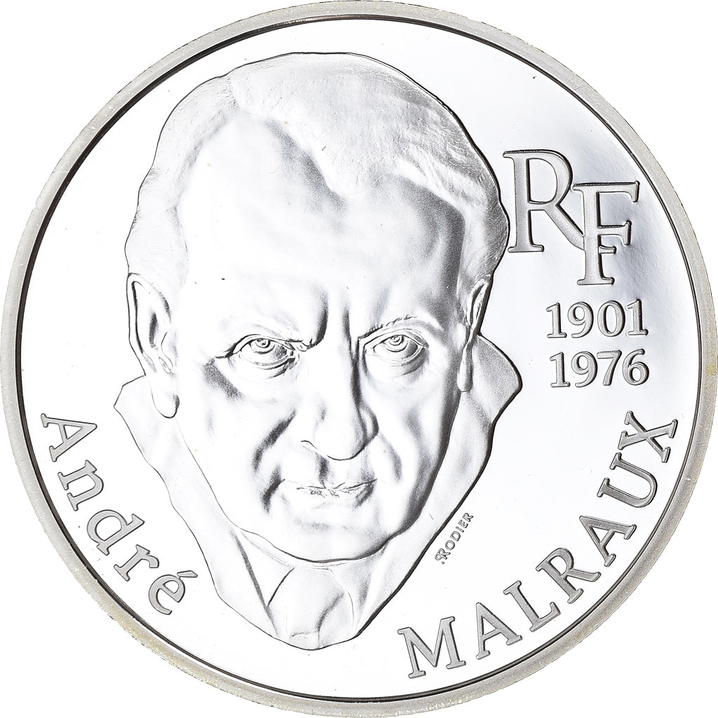 Monnaie, France, André Malraux, 100 Francs, 1997, Paris, Proof / BE, FDC