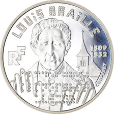 Monnaie, France, Louis Braille, 100 Francs, 1999, Paris, Proof / BE, FDC