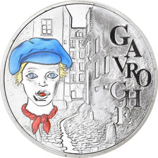 France, 1-1/2 Euro, Gavroche - Victor Hugo, 2002, Paris, Proof / BE, MS(65-70)