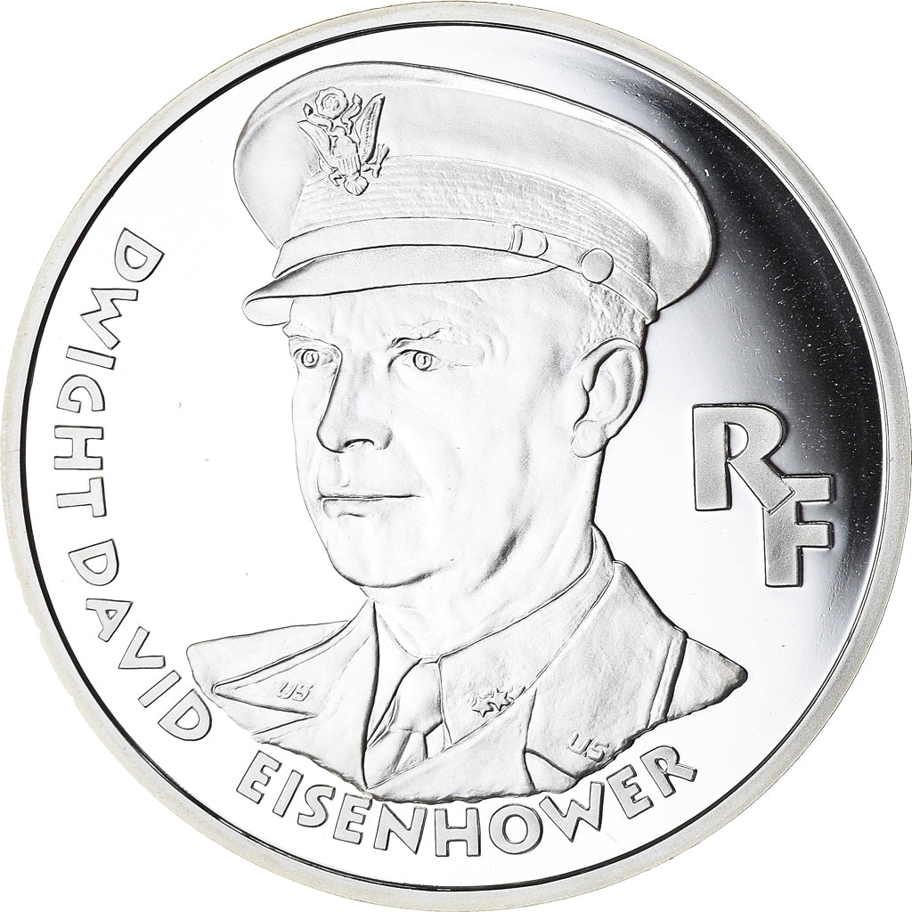 Moneta, Francia, Dwight D.  Eisenhower, Libération, 100 Francs, 1994, Proof /