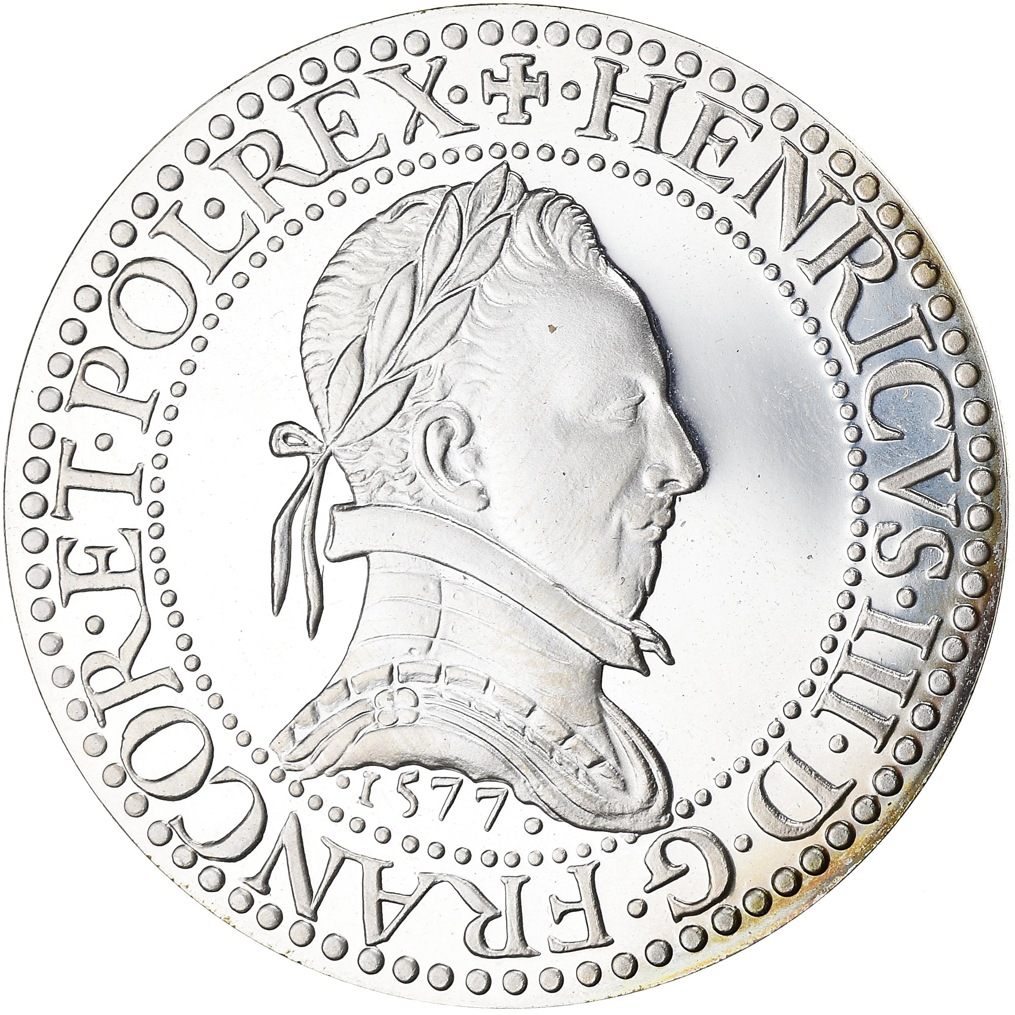 Moneta, Francia, Le Franc d'Henri III, 10 Francs, 2000, Paris, Proof, SPL+