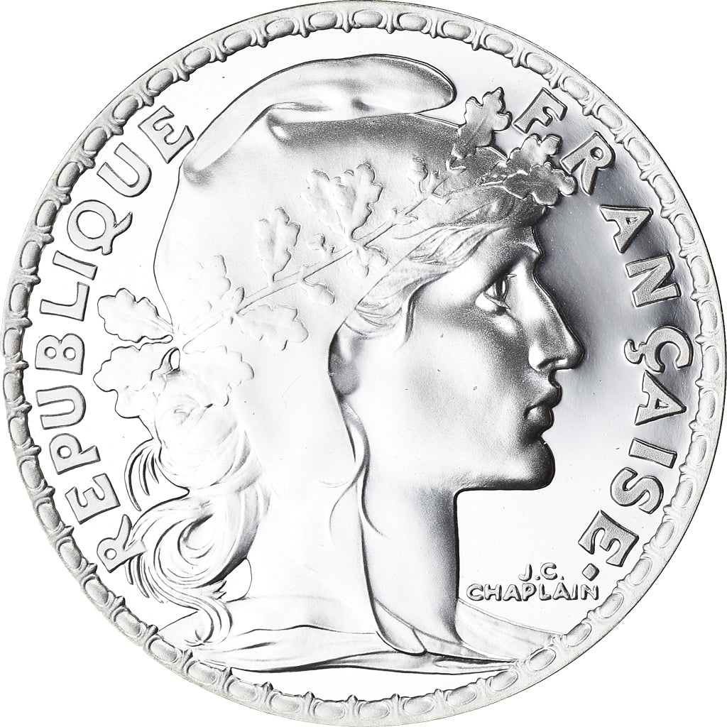 Moneta, Francia, Marianne, 10 Francs, 2000, Paris, Proof, FDC, Argento, KM:1971
