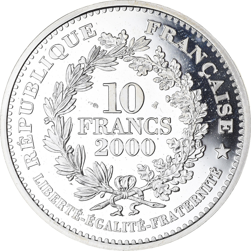 Münze, Frankreich, Marianne du nouveau franc, 10 Francs, 2000, Paris, BE, STGL