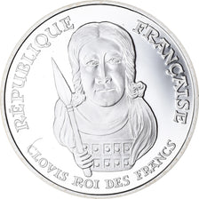 Moneta, Francia, Clovis, 100 Francs, 1996, Proof, FDC, Argento, KM:1180