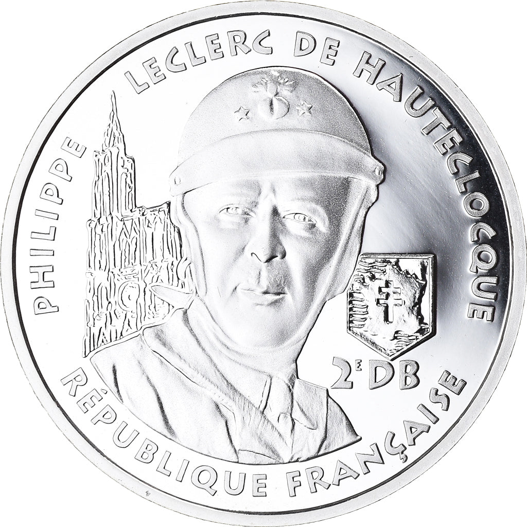 Coin, France, Général Leclerc, Libération, 100 Francs, 1994, Proof / BE