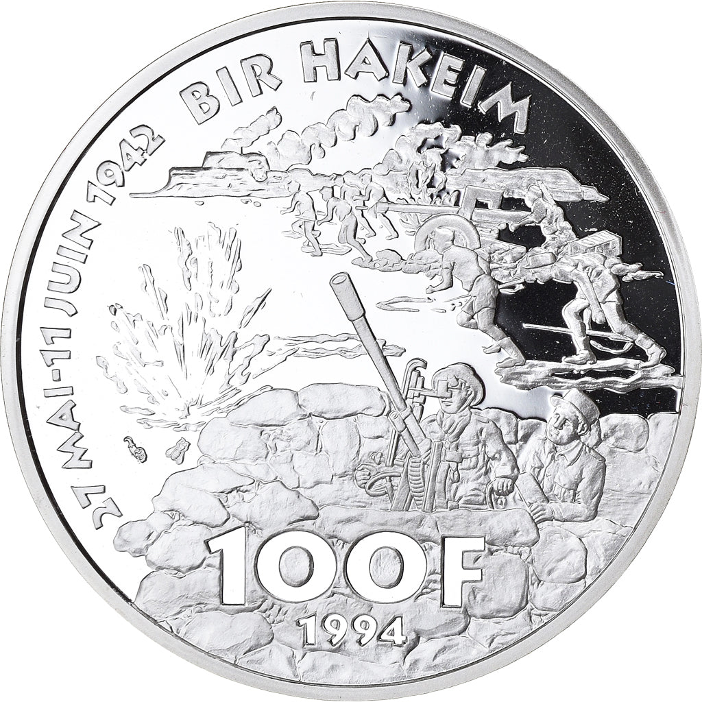 Monnaie, France, Koenig, 100 Francs, 1994, Paris, BE, FDC, Argent, KM:1040