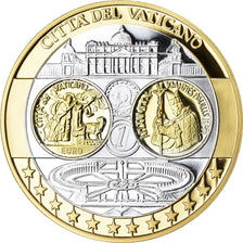 Vatican, Medal, L'Europe, Vatican, FDC, MS(65-70), Silver