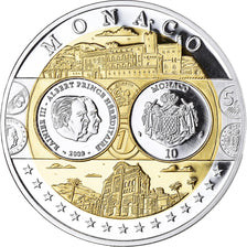 Monaco, Medal, L'Europe, Monaco, FDC, MS(65-70), Silver