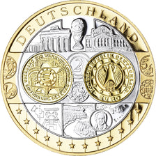 Germany, Medal, L'Europe, Politics, Society, War, FDC, MS(65-70), Silver