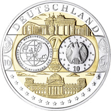 Alemanha, Medal, L'Europe, Politics, FDC, MS(65-70), Prata