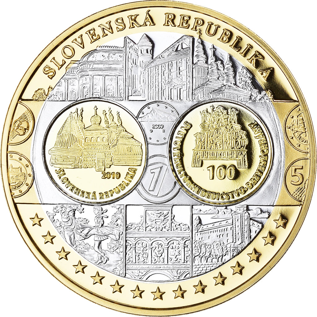 Slovaquie, Médaille, L'Europe, Politics, FDC, FDC, Argent