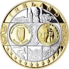 Irlande, Médaille, Euro, Europa, Politics, FDC, FDC, Argent