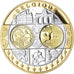 Belgium, Medal, Euro, Europa, Politics, FDC, MS(65-70), Silver
