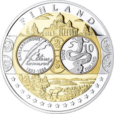 Finland, Medal, Euro, Europa, FDC, MS(65-70), Silver