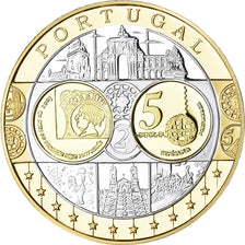 Portugal, Médaille, Euro, Europa, Politics, FDC, FDC, Argent