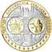 Italy, Medal, Euro, Europa, FDC, MS(65-70), Silver