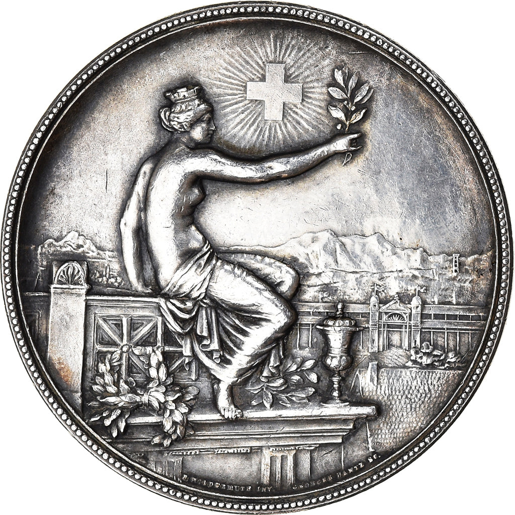Switzerland, Medal, Eidgenossische Schützenfest, Winterthur, 1895, MS(60-62)