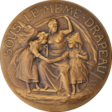 Francia, medaglia, Liberté/Justice, Sous le même Drapeau, Charles Perron