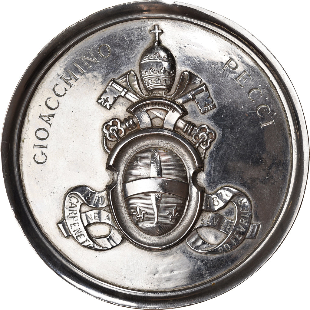 Vatican, Médaille, Léon XIII, Gioacchino Pecci, Religions & beliefs, 1878