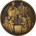 Algerije, Medaille, Hommage aux Missions, Jaeger, PR, Bronzen