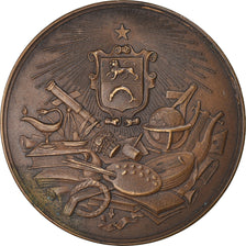 Frankreich, Medaille, Concours de Littérature, Dunkerque, Arts & Culture, 1910