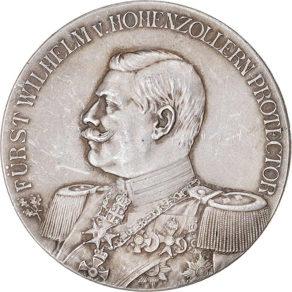 Germania, medaglia, Hervorragende Leistungen, Wilhelm II, 1905, SPL-, Argento