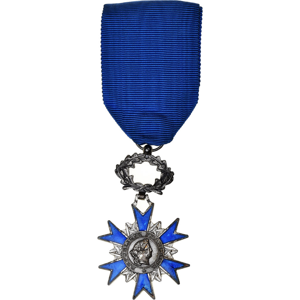 França, Ordre National du Mérite, Medal, Qualidade Excelente, Bronze Prateado