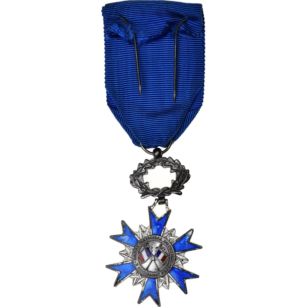 França, Ordre National du Mérite, Medal, Qualidade Excelente, Bronze Prateado