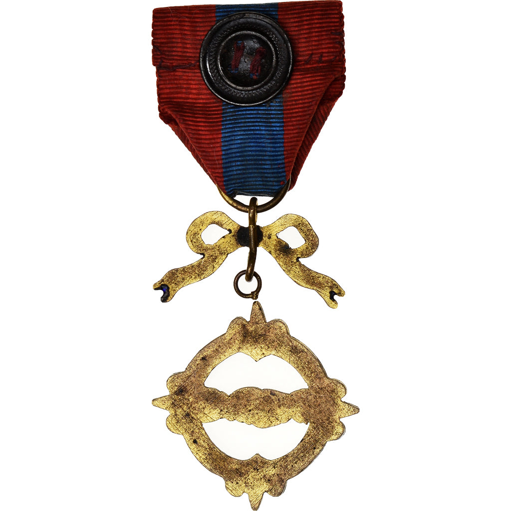 France, Secours Mutuels, Voyageurs et Employés, Lille, Nord, Medal, Very Good