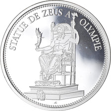 France, Médaille, 7 Merveilles du Monde, Statue de Zeus Olympie, Arts &