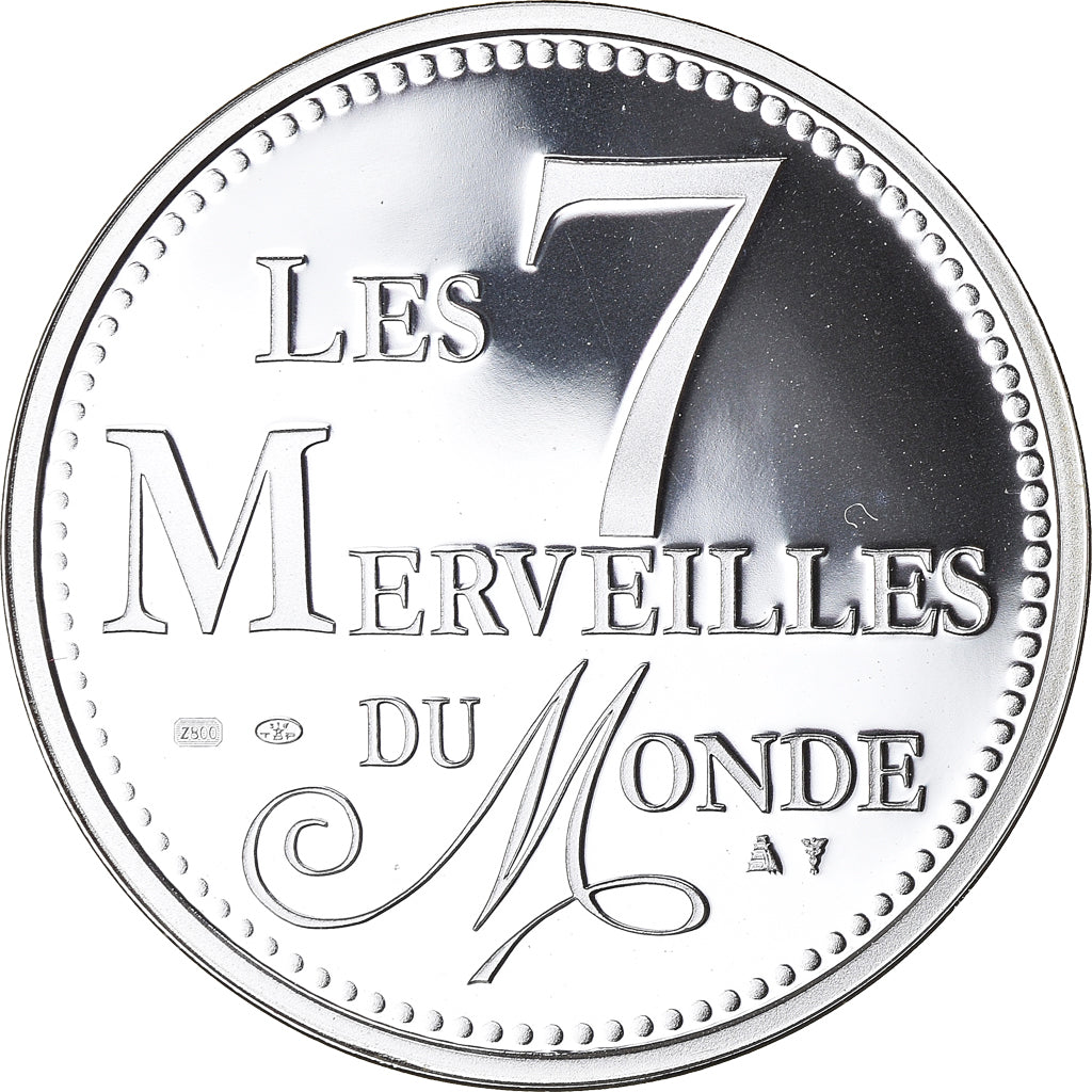 France, Médaille, 7 Merveilles du Monde, Statue de Zeus Olympie, Arts &