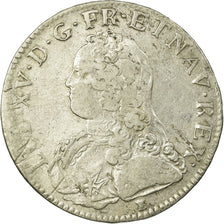 Coin, France, Louis XV, Écu aux branches d'olivier, Ecu, 1726, Rennes