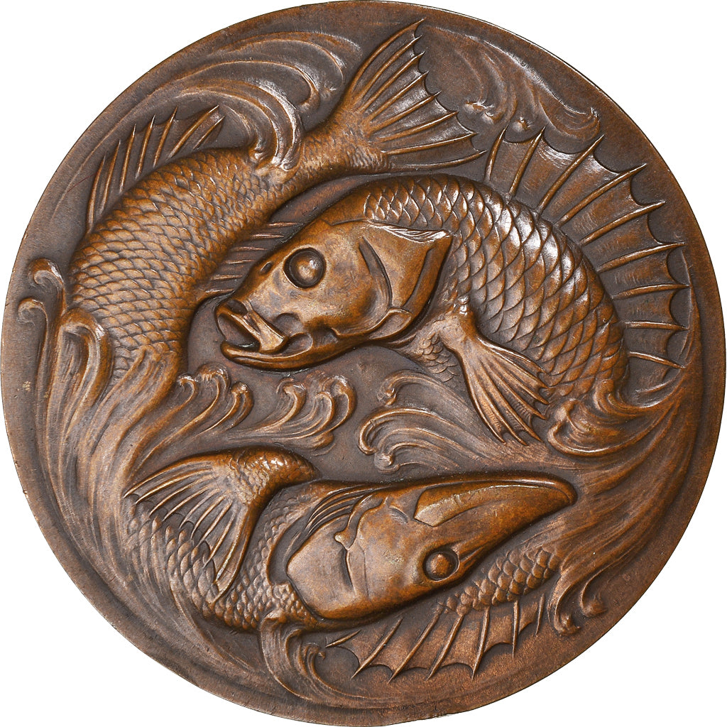 Francja, Medal, Pêche, Poissons, Fédération du Nord, Sport i wypoczynek