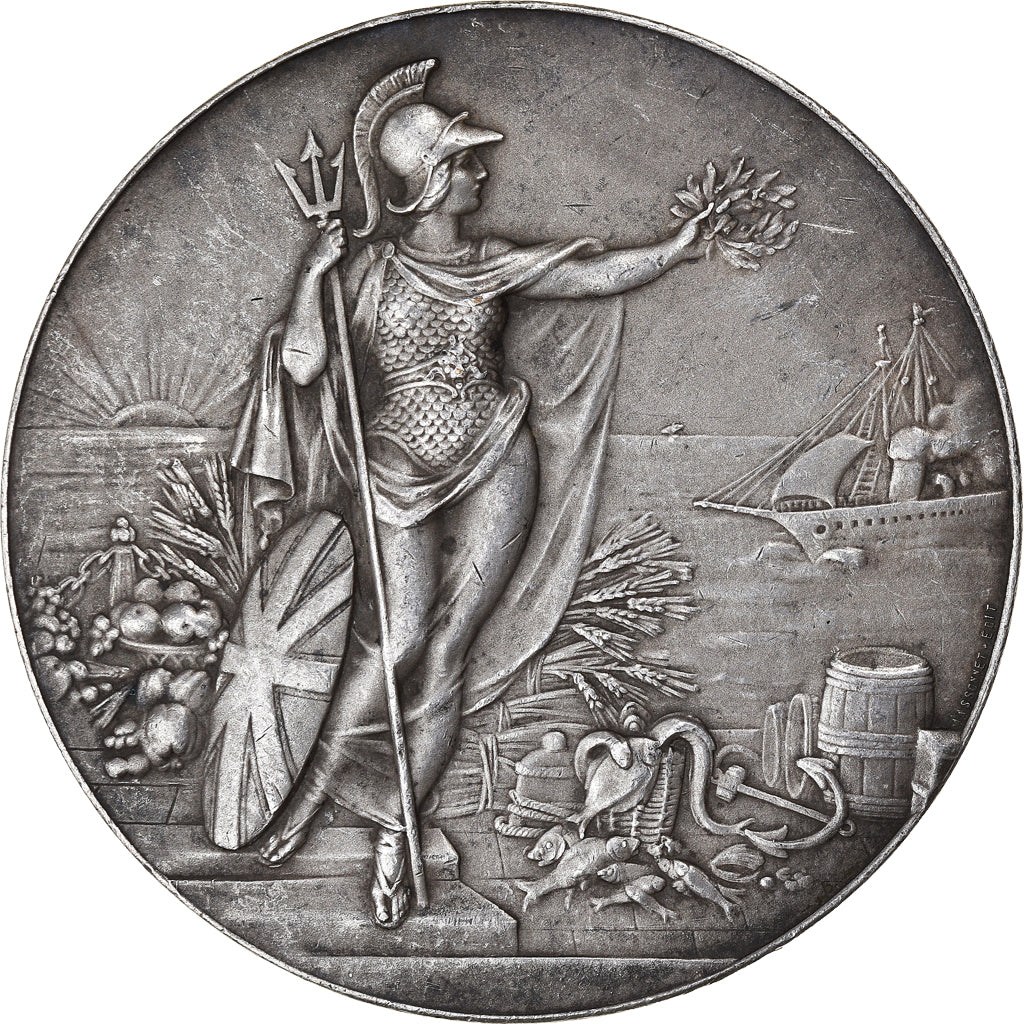Francia, medalla, Société Nautique de Bandol, Shipping, Massonnet, MBC+
