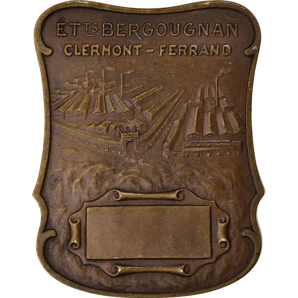 Frankreich, Medaille, Le Gaulois, Etablissements Bergougnan, Clermont-Ferrrand