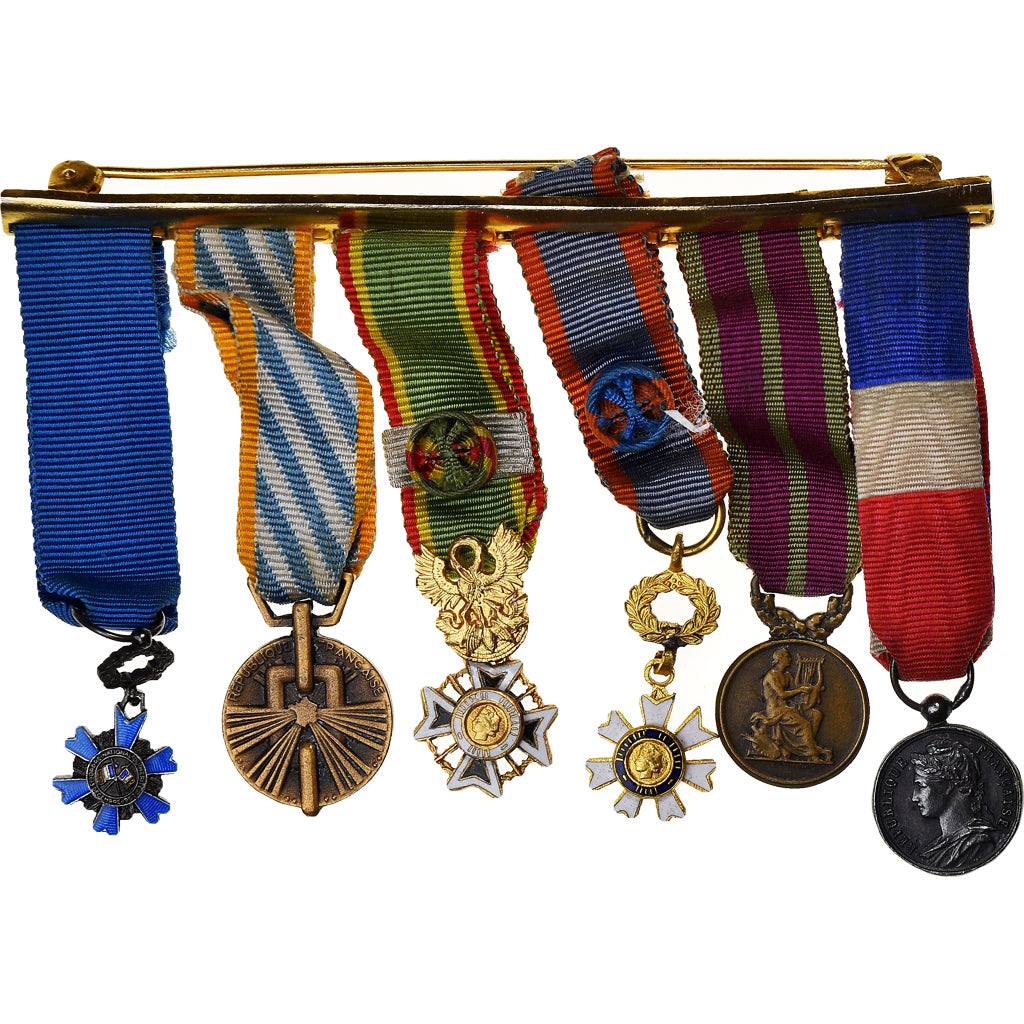 France, Placards de Miniatures, Medal, Excellent Quality, Bronze, 85