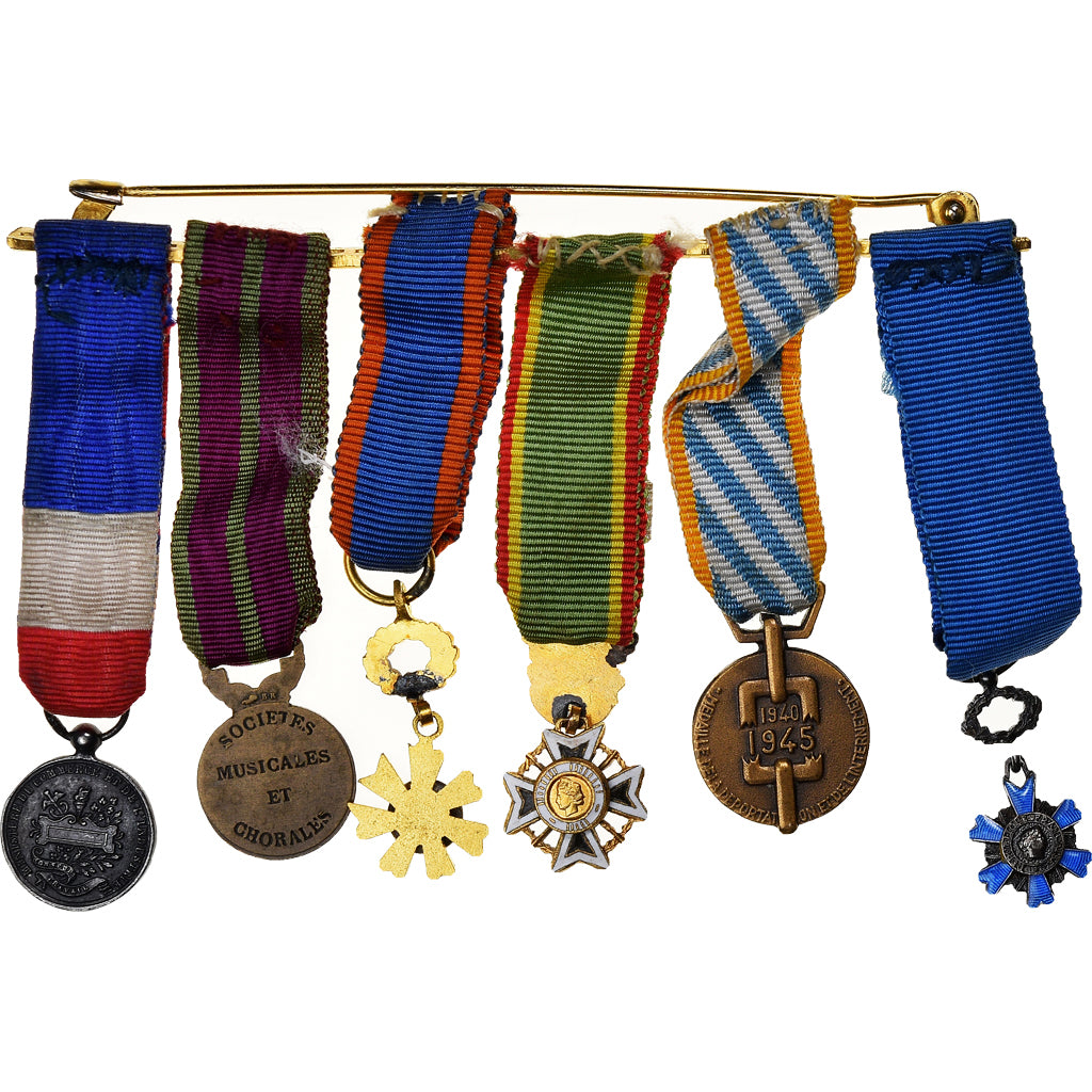 France, Placards de Miniatures, Medal, Excellent Quality, Bronze, 85