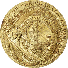 France, Medal, Voeux les Plus Vifs, Nature Respectée, Animaux, 1979, D. Ponce