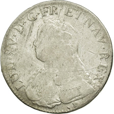 Coin, France, Louis XV, Écu aux branches d'olivier, Ecu, 1726, Rennes