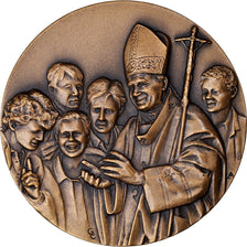 France, Medal, Jean-Paul II, Journées Mondiales de la Jeunesse, Paris, 1997