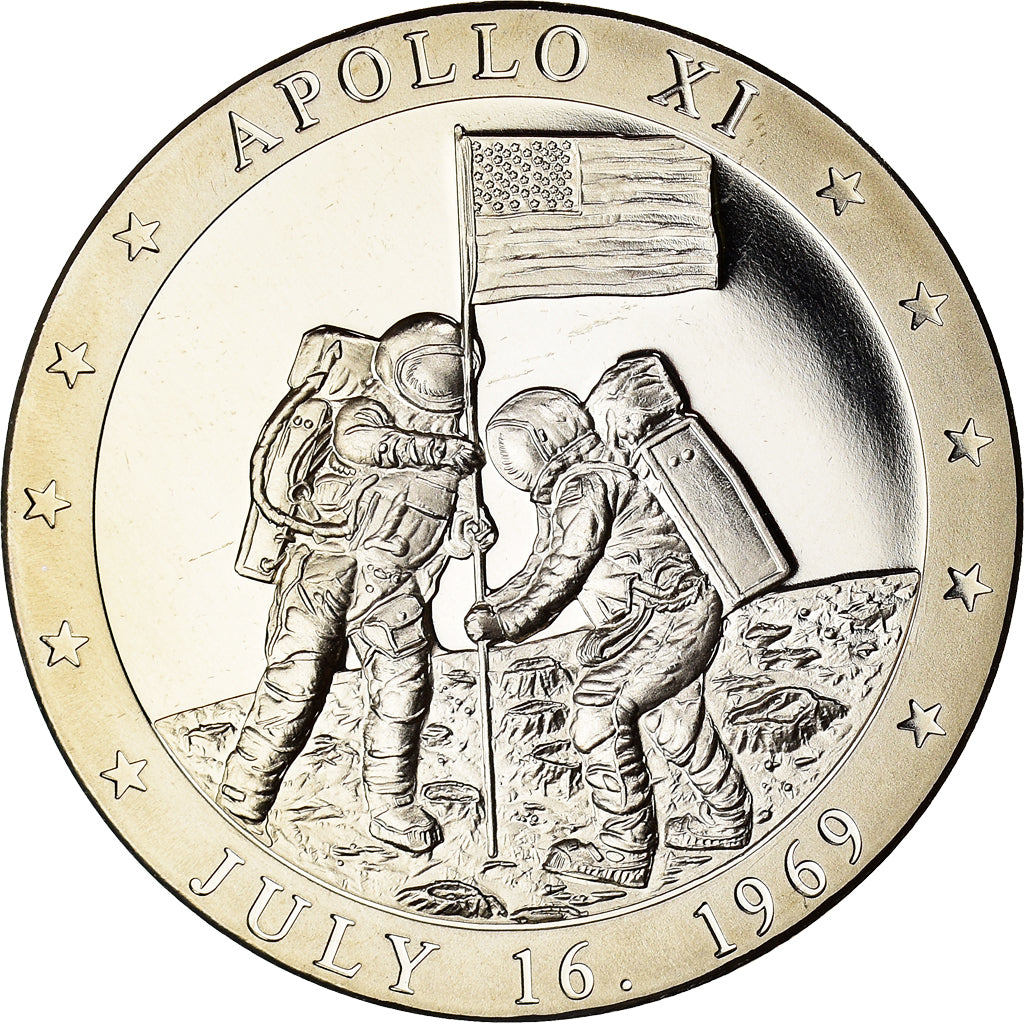 França, Medal, Mission Apollo XI, Ciências e Tecnologia, MS(63), Cobre