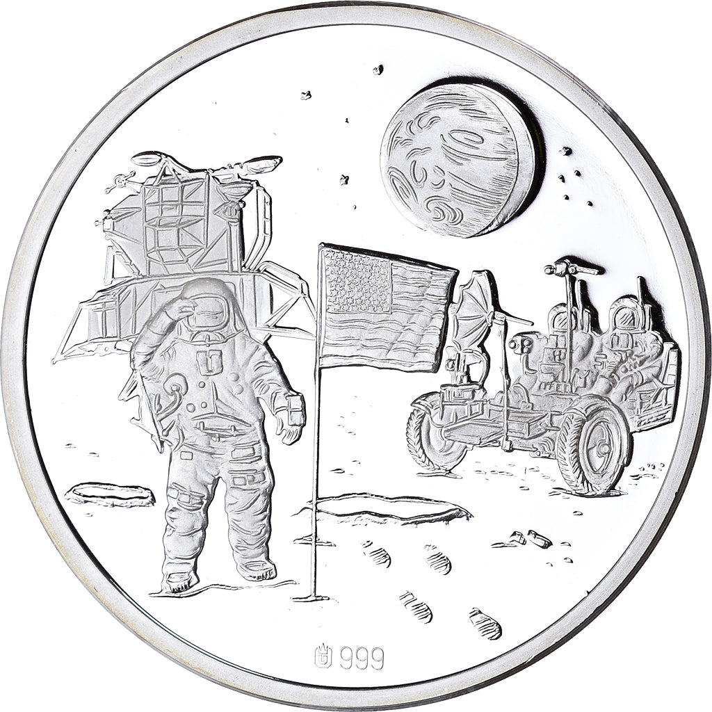 France, Medal, Mission Apollo XIII, Sciences & Technologies, MS(64), Silver