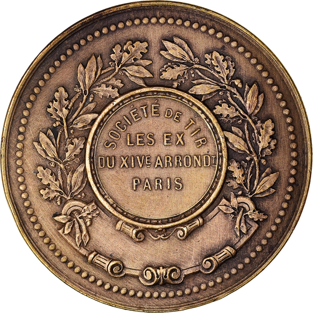 France, Medal, Société de Tir, Les Ex du XIVème Arrondissement de Paris